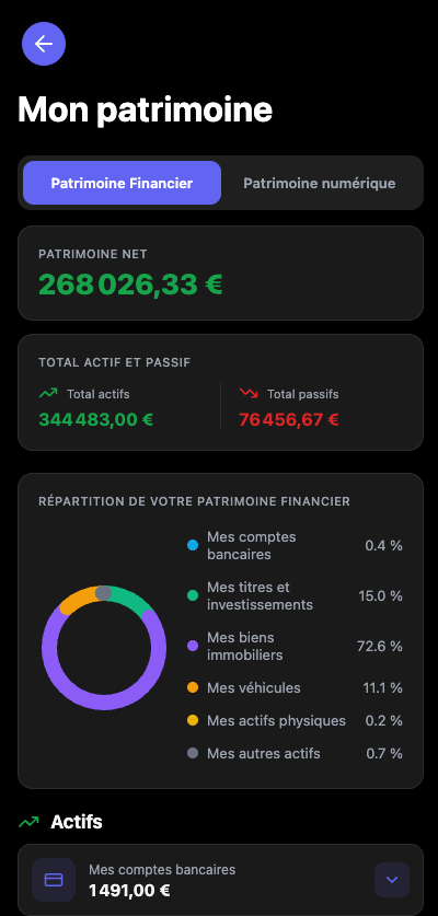 Gestion du patrimoine financier dans le coffre-fort Heirion